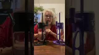 Granny hitting a bong