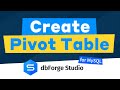 MySQL Pivot Table: Pivot Data in a Few Clicks! (dbForge Studio)