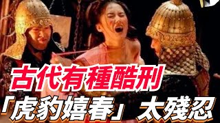 古代有種酷刑「虎豹嬉春」太殘忍，逼得一代名妓陳圓圓淚棄貞潔！【一鼎說】#歷史#君王#妃子#政治#統治