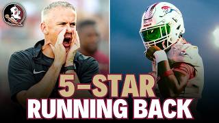 Elite 5-Star Running Back Includes FSU Football In Top Schools List