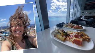 MSC Seashore cruise food vlog day 2