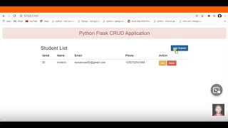 Python Flask And MySQL CRUD Application