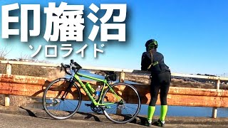 【印旛沼】ロードバイクでぼっちサイクリングしてきた。