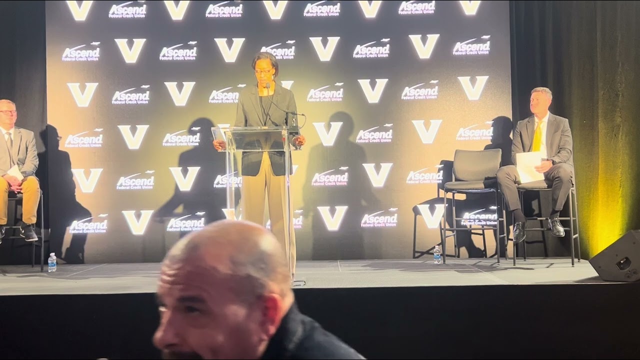 Mark Byington Introduced As Vanderbilt's Head Coach - YouTube