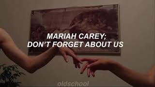 Mariah Carey | Don’t Forget About Us (Traducida al español)