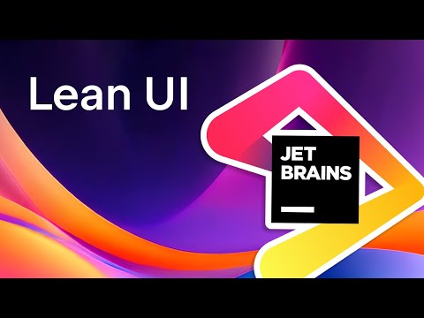 JetBrains Lean UI IDE Tips