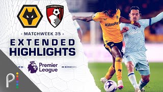 Wolves v. Bournemouth | PREMIER LEAGUE HIGHLIGHTS | 4/24/2024 | NBC Sports