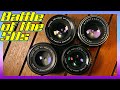 Best budget vintage 50mm lenses: Canon FD vs Konica Hexanon vs Pentacon vs Asahi Pentax