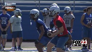 High School Football Camping: Sapulpa Chieftains