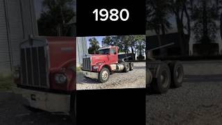 Evolution of Kenworth Truck {1980~2023} in Just 25 sec #shorts #evolution #mgctube#kenworth