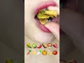 asmr mrazem suŠenÉ emoji food 🌽🥝🌶️🥔🍄‍🍠🥕🎃🍌🍅 mrazem sušená zelenina ovoce emoji mukbang zvuky jídla