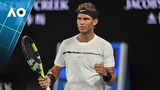 Federer v Nadal: Set 2 highlights (Final) | Australian Open 2017