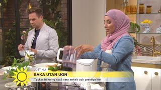 Perfekt för sommarköket - lär dig baka utan ugn  - Nyhetsmorgon (TV4)