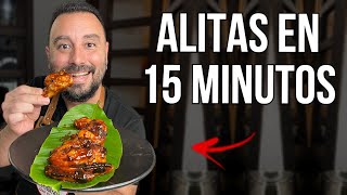 ¡Cómo hacer Alitas en Salsa BBQ Casera en 15 Minutos! | Receta Fácil | Tulio Recomienda