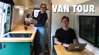 VAN TOUR | Our OFF-GRID MODERN SPRINTER VAN for FULL-TIME LIVING