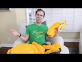 Unboxing and wearing the fursuit