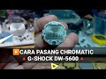 Begini Cara Memasang Plat ChromatiC Jam tangan G-SHOCK DW-5600 Bisa di praktekan di rumah