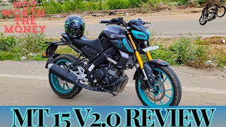 Yamaha MT 15 V2.0 2024 Review | Upgrades & Real World Ride Test | Its not Worth The money