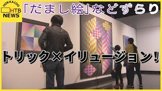 見る者を惑わす作品ずらり…「トリック×イリュージョン」展北海道立近代美術館で２２日から