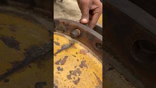 If the bolt hole is large, fix it by welding #shorts #welding