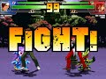 MUGEN battle #4782: Kyo Kusanagi & Sash Lilac vs Iori Yagami & Carol Tea