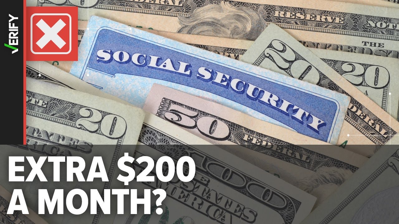 Bill With Extra $200 Per Month In Social Security Didn't Pass - YouTube