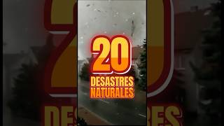 😱20 DESASTRES NATURALES *momento exacto* 😱🔥💥