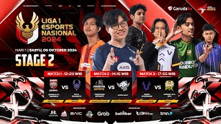 LIGA 1 ESPORTS NASIONAL 2024 - MINGGU 1 HARI 1 (Stage 2)