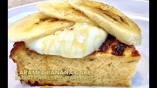 Caramel Banana Cake Kmart Family Piemaker Cheekyricho Cooking Youtube Video Recipe ep.1,390