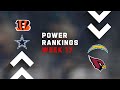 NFL Power Rankings Week 17