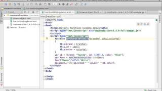 MooTools Binding Function