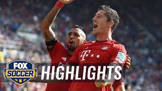 Bayern Munich's Lewandowski scores late winner against Hoffenheim - 2015–16 Bundesliga Highlights