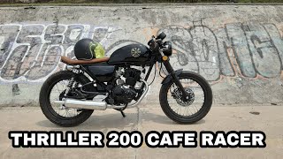 VENTO THRILLER 200CC  🤩 | CUSTOMIZACIÓN ⚠️ #caferacer #mikemp