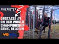 Obstacle #1 on OCR World Championship in Genk, Belgium : FIREFIGHTER