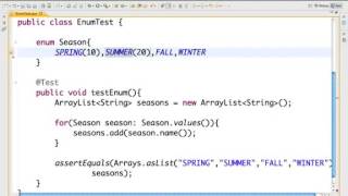 Java in Telugu Enum
