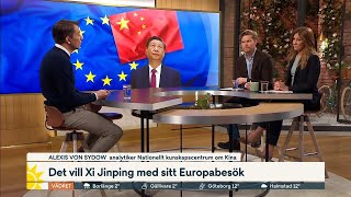 Så ser Kinas relationer i Europa ut | Nyhetsmorgon | TV4 & TV4 Play
