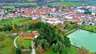 Lago di Montelleri a Vicchio - Mugello dall'alto