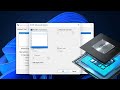 How to Boost Processor (CPU) speed in Windows 11.