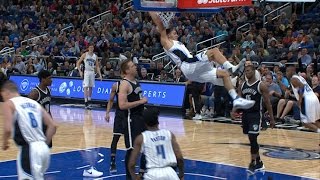 Aaron Gordon Off The Glass With ONE SHOE in Orlando! | April 6, 2017