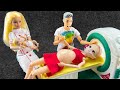 Satisfying with Unboxing Cute Doctor Playset ，Pregnant Woman Toys ASMR | Review Toys