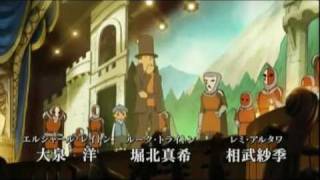 3DS Professor Layton and the Mask of Miracle Trailer 2