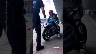 Scott Redding Enters the Garage After Ducati Panigale Test 💙 | #wintertest #jerezcircuit #worldsbk