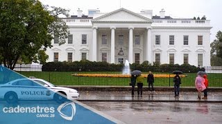 Hombre intenta burlar la seguridad de la Casa Blanca y ¡casi lo logra!