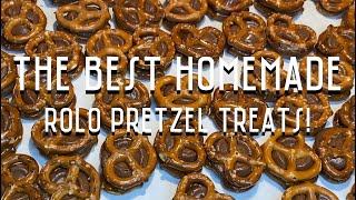 Rolo Pretzel Treats