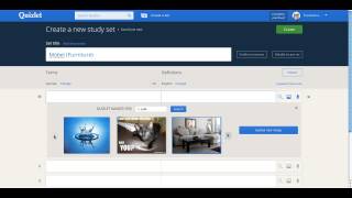 Quizlet Tutorial 16 Adding Images to Sets