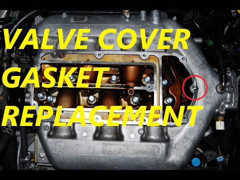 ACURA TL V6 J-SERIES VALVE COVER GASKET REPLACEMENT! ACURA TL V6 J-SERIES VALVE COVER GASKET REPLACEMENT!