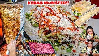 KEBAB SEGEDE BAYI YANG HABISIN 50 KG DAGING AYAM DALAM SEHARI!! GOKIL!!