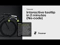 Framer tutorial: Interactive Tooltip in under 2 minutes (No-code)