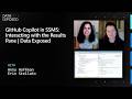 GitHub Copilot in SSMS: Interacting with the Results Pane | Data Exposed