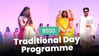 Traditional Day Programme at The Bhopal School of Social Sciences #college #collegelife  #rampwalk